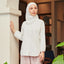 Apparel : Loose Top - White - TudungPeople