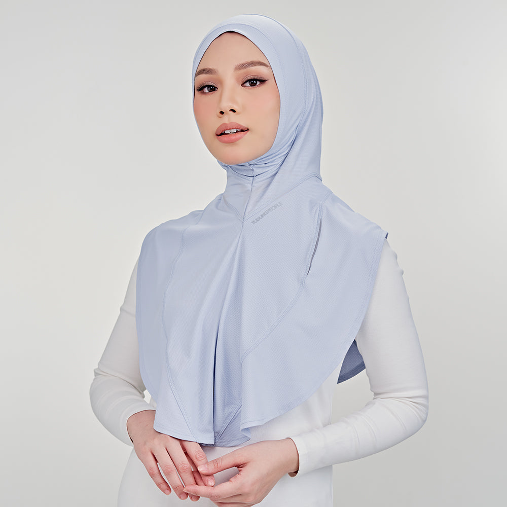 (Nano) Najwa Sport Hijab - Sky High