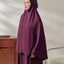 Awan Travel Prayerwear - Burgundy - Prayerwear - TudungPeople