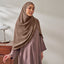 Hayaa Khimar in Dark Brown - Instants - TudungPeople