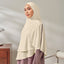 Hayaa Khimar in Soft Beige - Instants - TudungPeople