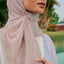 Ikatan Lite - Cream Pink (SQ) - Prints - TudungPeople