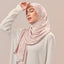 Ikatan Lite - Cream Pink - Prints - TudungPeople