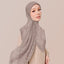 Ikatan Lite - Taupe (SQ) - Prints - TudungPeople