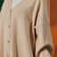 Knitted Cardigan - Nude - Apparel - TudungPeople