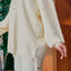 Knitted Cardigan - Off White - Apparel - TudungPeople