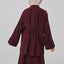 Linen Oversized Shirt - Burgundy - Apparel - TudungPeople