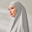 Mina Khimar in Grey - Instants - TudungPeople