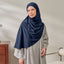 Mina Khimar in Navy - Instants - TudungPeople
