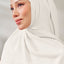 Mina Khimar in White - Instants - TudungPeople