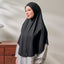 Najwa Sport Khimar - Black - Active - TudungPeople