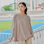 Oversized Top - Warm Silver - Apparel - TudungPeople