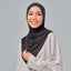 Najwa Sport Shawl - Black - Active - TudungPeople