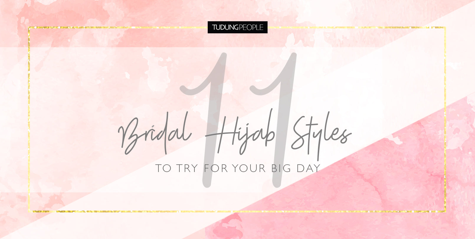 11 Bridal hijab styles to try