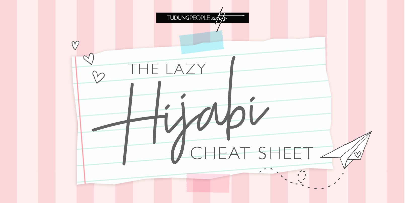 The ultimate lazy hijabi cheat sheet