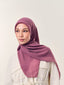 Nisa 2.0 Chiffon signature TudungPeople hijab in soft chiffon fabric, styled for a fashionable look.