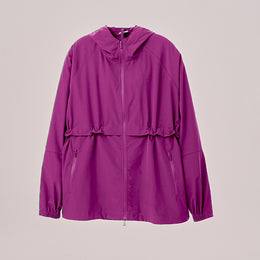 Adjustable Parka - Dark Fuschia