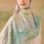 Impressionist - Aqua shawl by TudungPeople