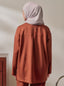 Back Pleated Sweatshirt