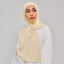 Niya Satin in Beige