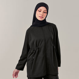 Adjustable Sweatshirt - Black
