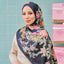 LE Batik Floral in Blueblack - TudungPeople