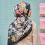 LE Batik Floral in Blueblack - TudungPeople