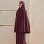 Awan Travel Prayerwear - Burgundy - Prayerwear - TudungPeople