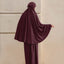 Awan Travel Prayerwear - Burgundy - Prayerwear - TudungPeople