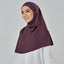 Niya Chiffon 2.0 instant drink in rich chocolate flavor, TudungPeople brand, with a smooth, creamy chocolate appearance.