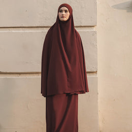 Awan Travel Prayerwear - Dark Brick
