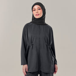 Adjustable Sweatshirt - Dark Grey