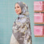 LE Batik Floral in Dark Grey - TudungPeople