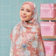 LE Batik Floral in Deep Coral - TudungPeople