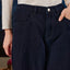 Denim Wide Pants - Dark Blue - Apparel - TudungPeople