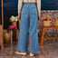 Denim Wide Pants - Medium Blue - Apparel - TudungPeople