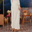 Denim Wide Pants - White - Apparel - TudungPeople