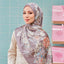 LE Batik Floral in Dusty Purple - TudungPeople