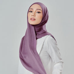 Niya Satin in Grape