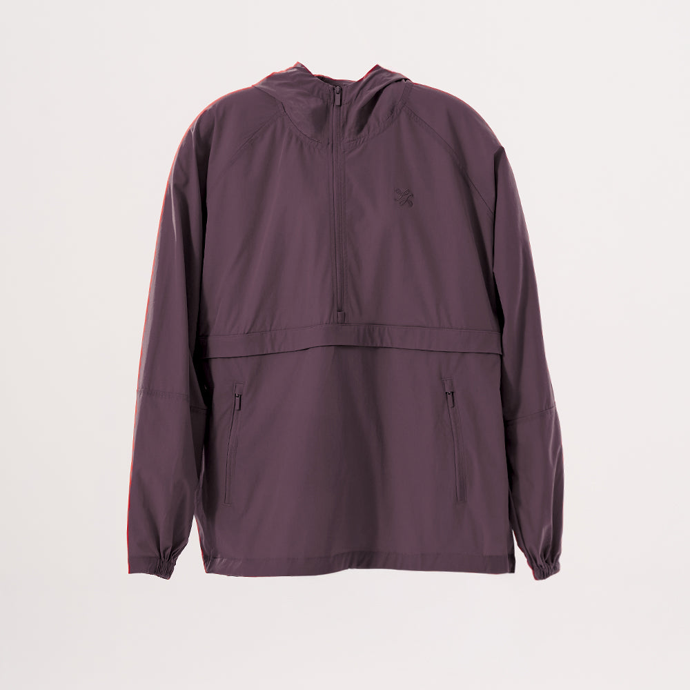 Half Zip Parka 2.0 - Raisin | TudungPeople