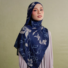 Minimalist Floral - Indigo
