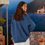 Knitted Cardigan - Denim - Apparel - TudungPeople