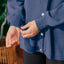 Knitted Cardigan - Denim - Apparel - TudungPeople