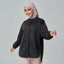 Apparel : Loose Top - Black - TudungPeople