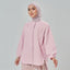 Apparel : Loose Top - Mauve Pink - TudungPeople