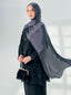 Elegant Leia Satin Signatures hijab in soft satin fabric from TudungPeople, displayed in a stylish, draped fashion.