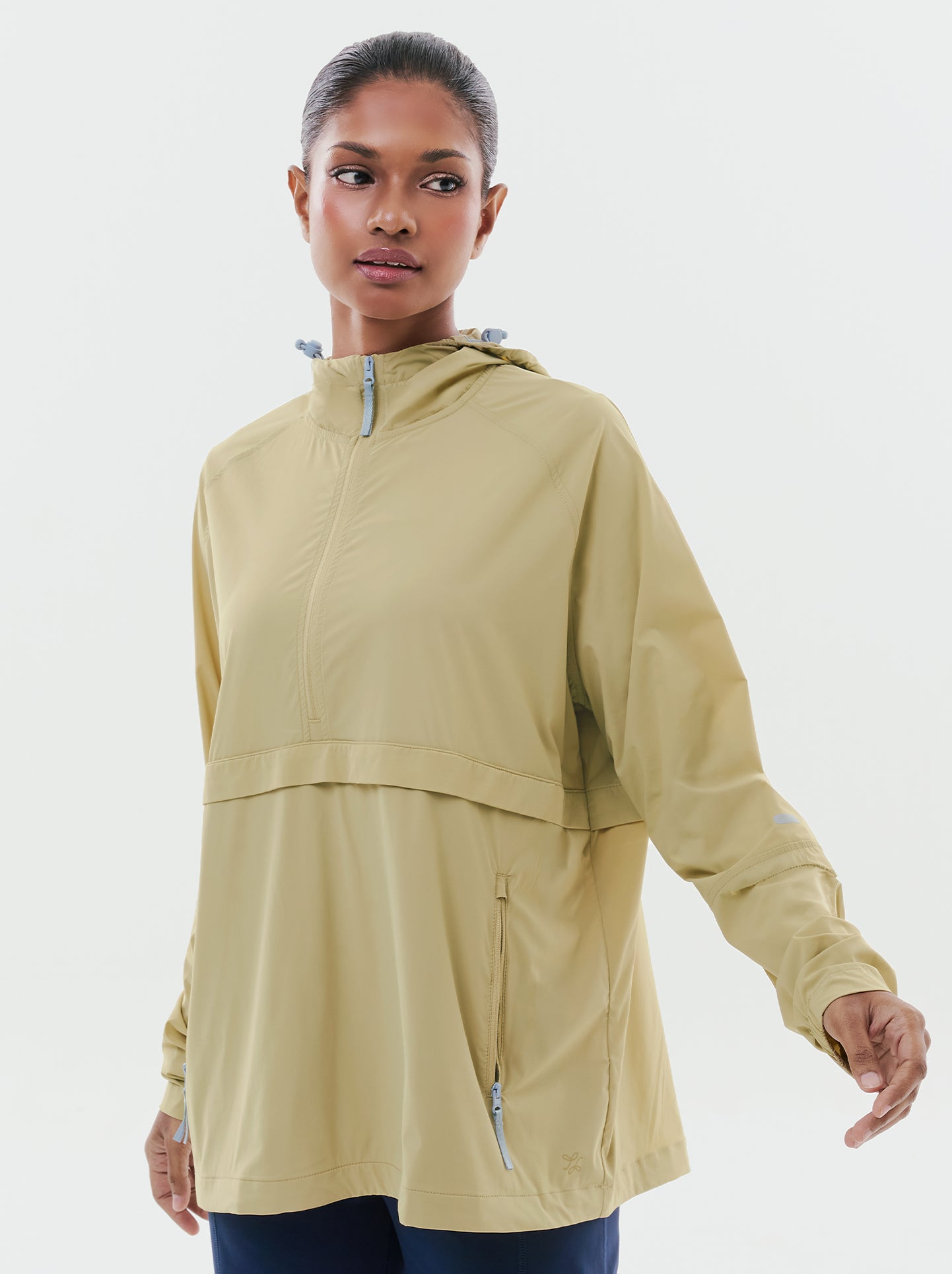 希少 UNDERCOVER DISTRESSED HALF ZIP PARKA Lightweight Half Zip Parka | TudungPeople