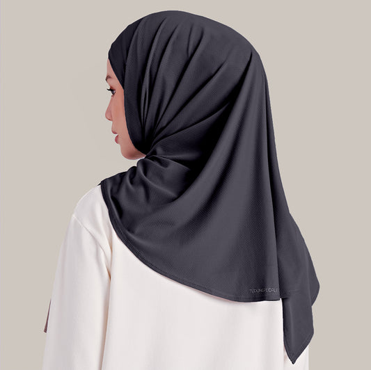 (Nano) Najwa Sport Niya - Black Edition - TudungPeople