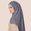 TudungPeople TDJ Ombak print featuring intricate wave-inspired design on high-quality fabric for stylish headscarves