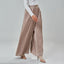 Apparel : Satin Wide Pants - Ash Brown - TudungPeople